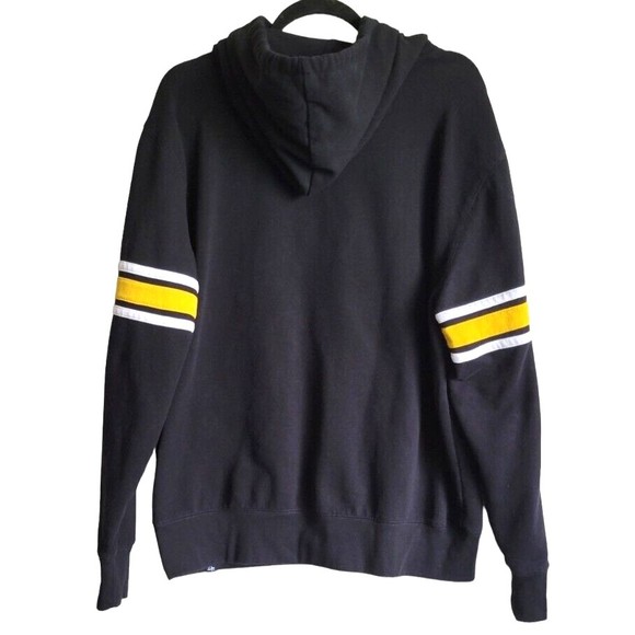 '47 Brand Pittsburgh Steelers Retro Logo Hoodie Hooded Sweatshirt Men's XL - Picture 3 of 6